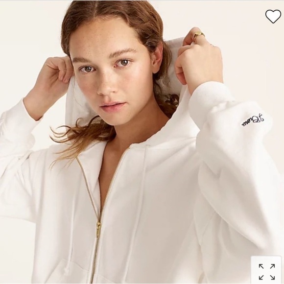 J. Crew University terry zip-up hoodie with logo embroidery
Item AY442 - Picture 5 of 12